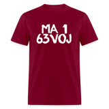 Unisex Classic T-Shirt - burgundy