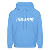 STRONG in Graffiti - Adult Hoodie - carolina blue