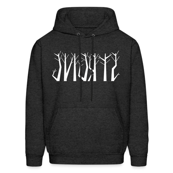 STRONG in Trees - Adult Hoodie - charcoal grey