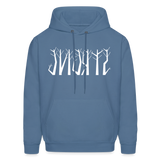 STRONG in Trees - Adult Hoodie - denim blue