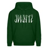 STRONG in Trees - Adult Hoodie - forest green