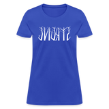 STRONG in Trees - Women's Shirt - royal blue