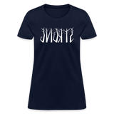 STRONG in Trees - Women's Shirt - navy