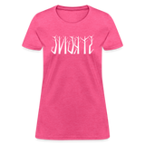 STRONG in Trees - Women's Shirt - heather pink