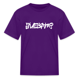 STRONG in Graffiti - Child's T-Shirt - purple