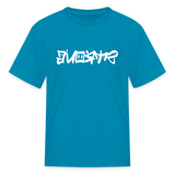 STRONG in Graffiti - Child's T-Shirt - turquoise