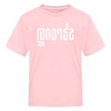 STRONG in Abstract Lines - Child's T-Shirt - pink