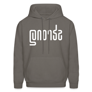 STRONG in Abstract Lines - Adult Hoodie - asphalt gray