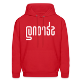 STRONG in Abstract Lines - Adult Hoodie - red