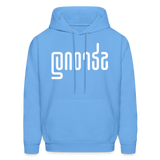 STRONG in Abstract Lines - Adult Hoodie - carolina blue