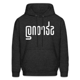 STRONG in Abstract Lines - Adult Hoodie - charcoal grey