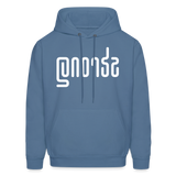 STRONG in Abstract Lines - Adult Hoodie - denim blue