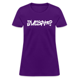 STRONG in Graffiti - Women's Shirt - purple