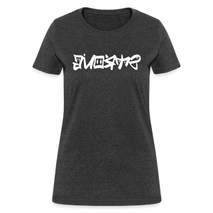 STRONG in Graffiti - Women's Shirt - heather black