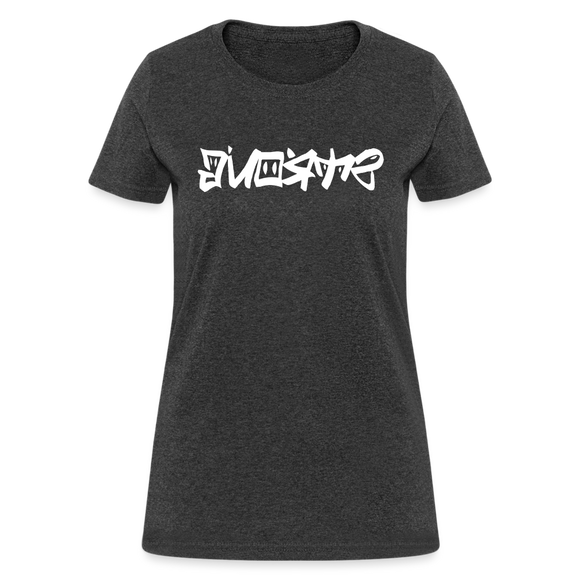 STRONG in Graffiti - Women's Shirt - heather black