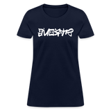 STRONG in Graffiti - Women's Shirt - navy