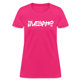 STRONG in Graffiti - Women's Shirt - fuchsia