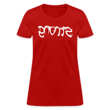 STRONG in Tribal Characters - Women's Shirt - red