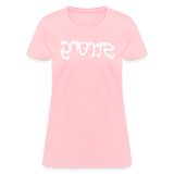 STRONG in Tribal Characters - Women's Shirt - pink