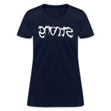 STRONG in Tribal Characters - Women's Shirt - navy