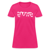 STRONG in Tribal Characters - Women's Shirt - fuchsia