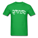STRONG in Tribal Characters - Classic T-Shirt - bright green