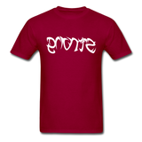 STRONG in Tribal Characters - Classic T-Shirt - dark red