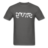 STRONG in Tribal Characters - Classic T-Shirt - charcoal
