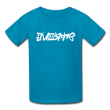STRONG in Graffiti - Child's T-Shirt - turquoise