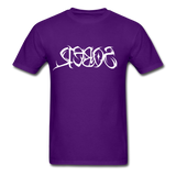 SOBER in Tribal Characters - Classic T-Shirt - purple