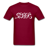 SOBER in Tribal Characters - Classic T-Shirt - burgundy
