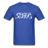SOBER in Tribal Characters - Classic T-Shirt - royal blue