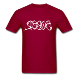 SOBER in Tribal Characters - Classic T-Shirt - dark red