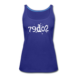 SOBER in Typed Characters - Premium Tank Top - royal blue