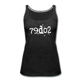 SOBER in Typed Characters - Premium Tank Top - charcoal gray