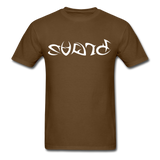 BRAVE in Tribal Characters - Classic T-Shirt - brown