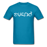 BRAVE in Tribal Characters - Classic T-Shirt - turquoise