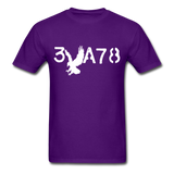 BRAVE in Stenciled Characters - Classic T-Shirt - purple