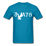 BRAVE in Stenciled Characters - Classic T-Shirt - turquoise