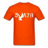 BRAVE in Stenciled Characters - Classic T-Shirt - orange