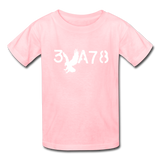BRAVE in Stenciled Characters - Child's T-Shirt - pink