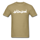 BREATHE in Abstract Characters - Classic T-Shirt - khaki