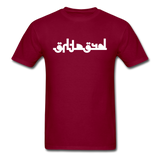 BREATHE in Abstract Characters - Classic T-Shirt - burgundy