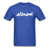 BREATHE in Abstract Characters - Classic T-Shirt - royal blue