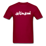 BREATHE in Abstract Characters - Classic T-Shirt - dark red