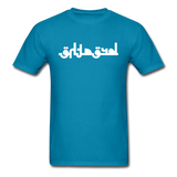 BREATHE in Abstract Characters - Classic T-Shirt - turquoise