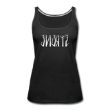 STRONG in Trees - Premium Tank Top - black