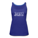 STRONG in Trees - Premium Tank Top - royal blue