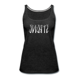 STRONG in Trees - Premium Tank Top - charcoal gray
