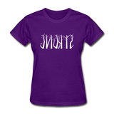 STRONG in Trees - Women's Shirt - purple